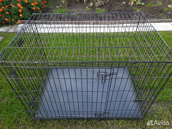 Клетка для крупных собак с поддоном