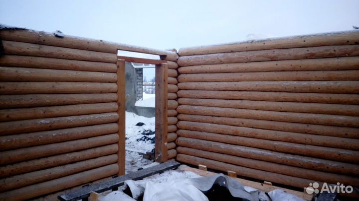 Продам сруб 5х6м, лафет 7м