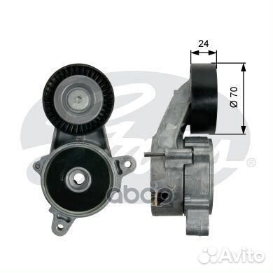 Ролик натяжной приводного ремня T39227 Gates