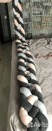 Бортик косичка