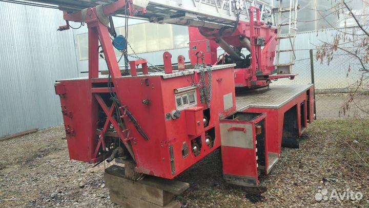 Установка пожарной автовышки