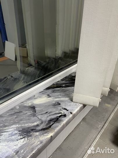 Подоконник из эпоксида