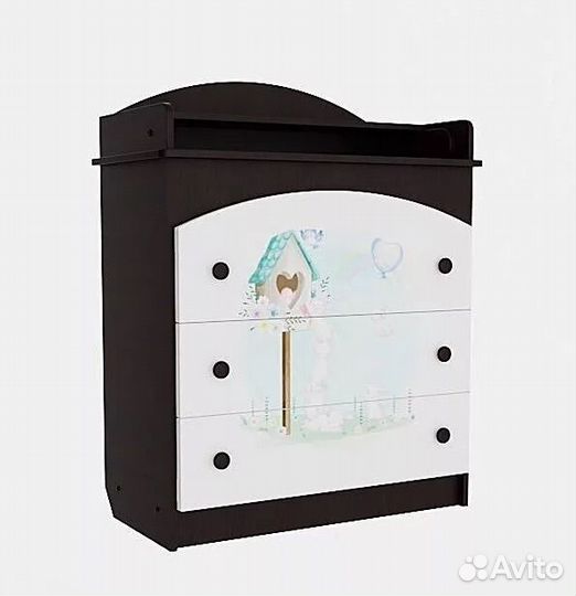 Пеленальный комод «Полянка»