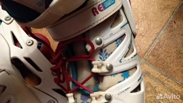Роликовые коньки размер 36