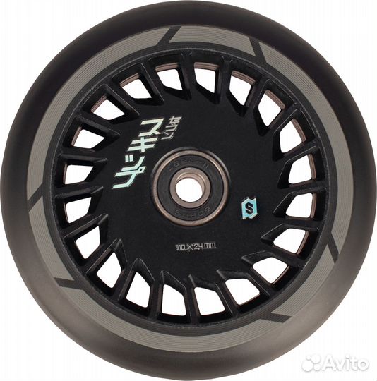 Колесо skip SBN черный-неохром Lip501