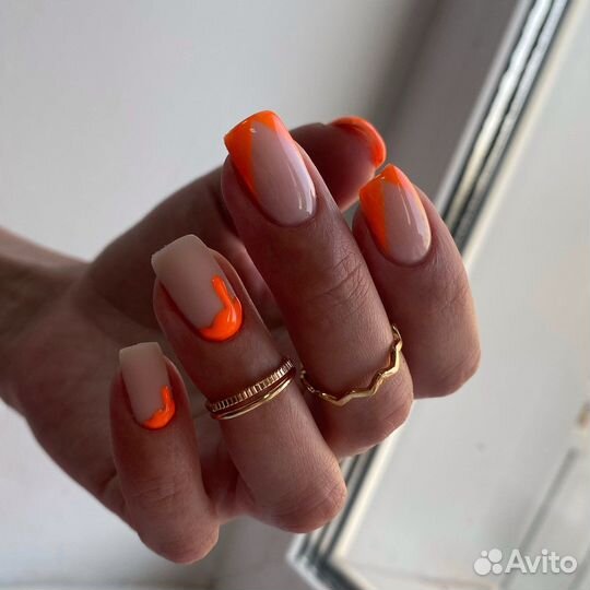 Наращивание Гельлак Педикюр