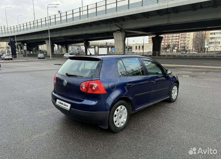Volkswagen Golf 1.6 МТ, 2007, 175 000 км