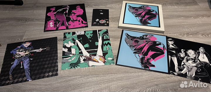 Gorillaz the Now Now box