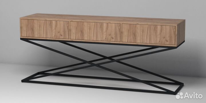 Тумба под тв лофт