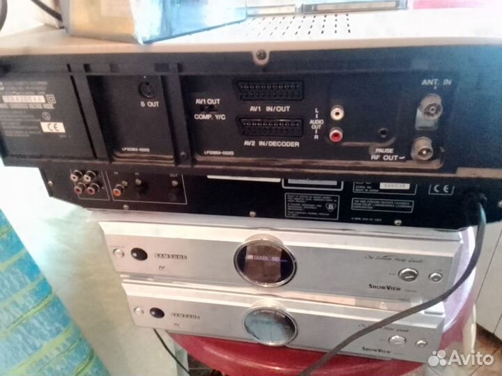 В/магнитофон JVC-HR7600ET, Sony - JE520, минидиски