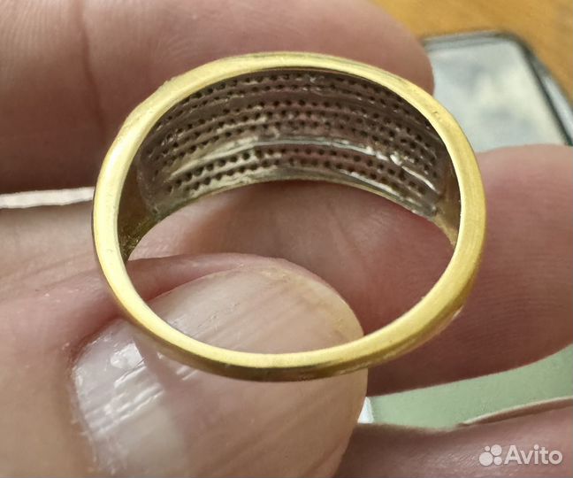 Золотое кольцо 585 проба.к