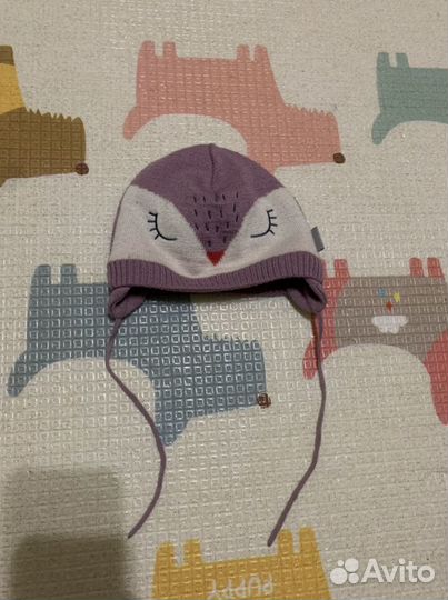 Шапка Lassie 42 44 теплая флис детская