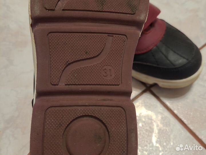 Ботинки демисезонные для девочки 31 размер