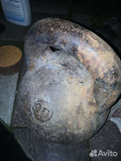 Гиря 2 пуда царская