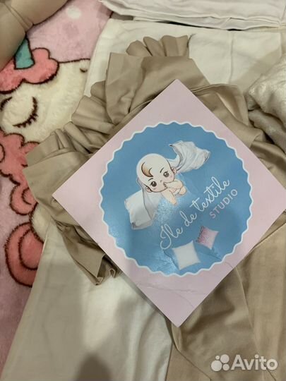 Бортики в детскую кроватку