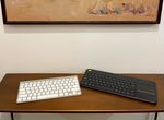 Беспроводная клавиатура apple & logitech