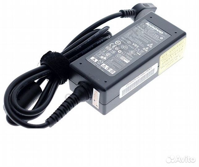 Блок питания для ноутбука Lenovo прямоугольный раз