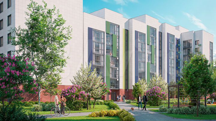 1-к. квартира, 46,2 м², 6/8 эт.