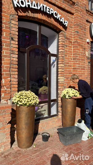 Вазоны Кашпо для цветов. Бетон изделия