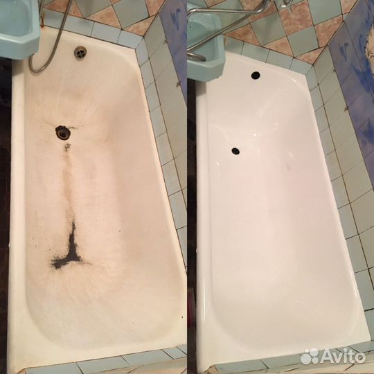 Реставрация ванн жидким акрилом