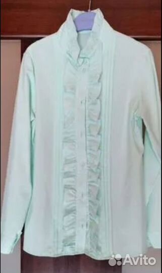 Блузка для девочки школьная