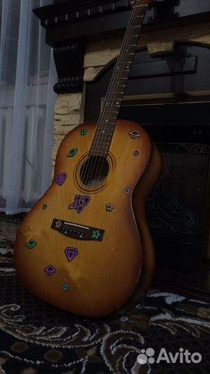 Акустическая гитара бу