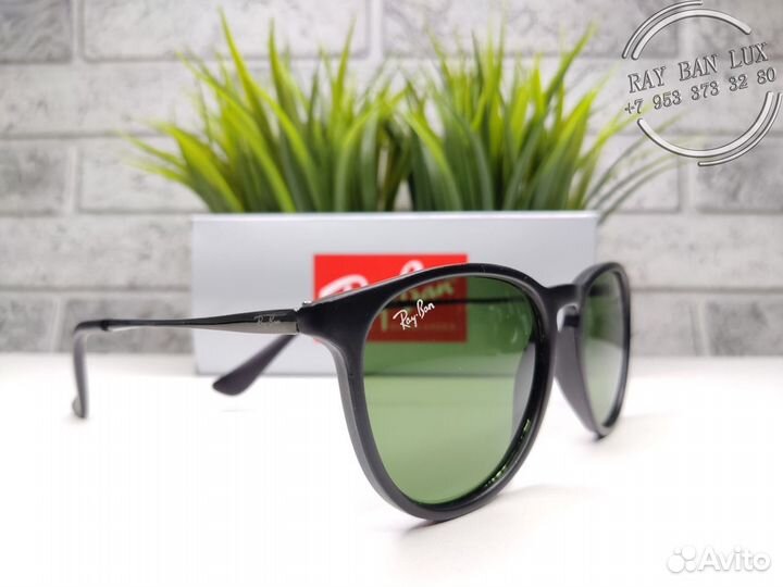 Очки Ray Ban Erika Зеленый Матовый