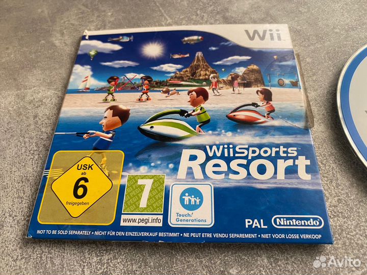Wii Sports Resort Nintendo Wii PAL лицензия