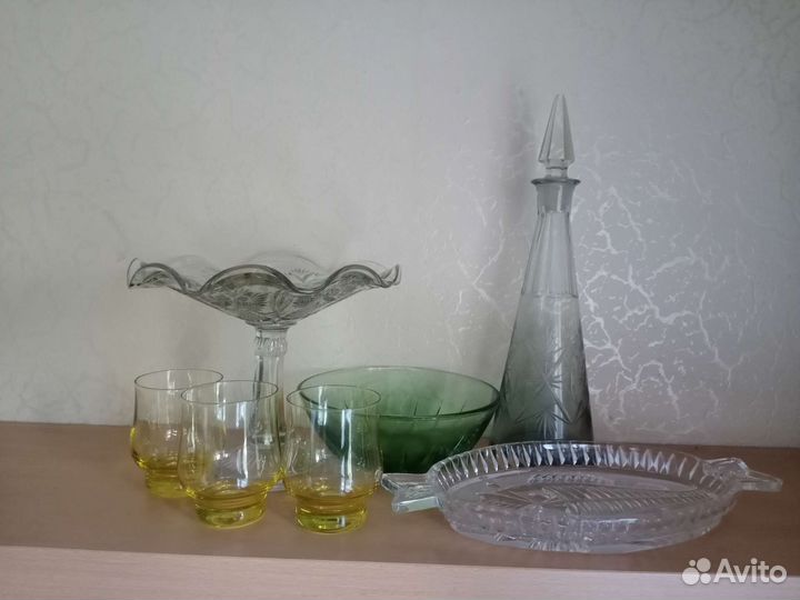 Посуда СССР. Стекло