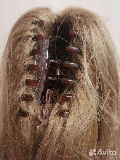 Шиньон на крабе