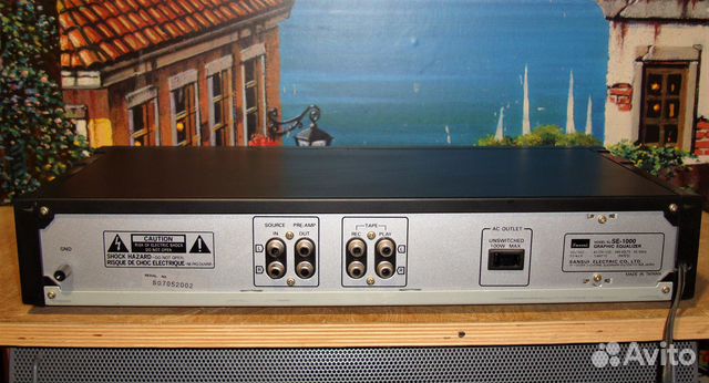 Sansui SE-1000. Эквалайзер