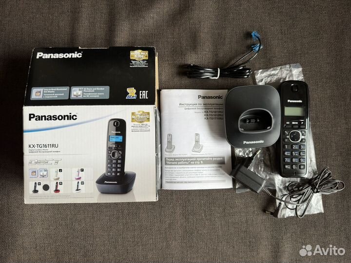 Panasonic беспроводной телефон отличный