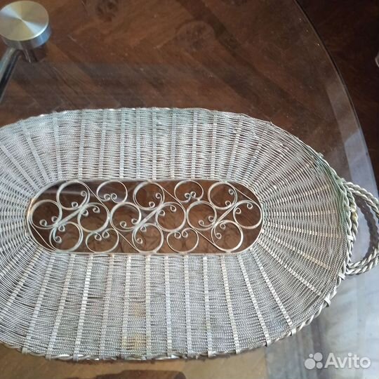 Поднос.медь ссср.27см