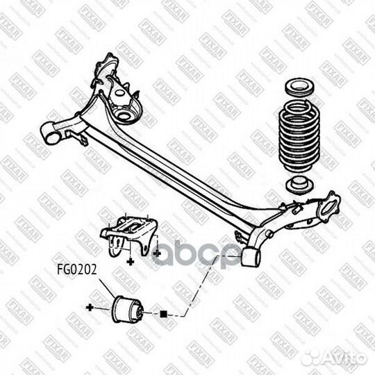 С/блок fixar FG0202 peugeot 307 02-citroen C4 04