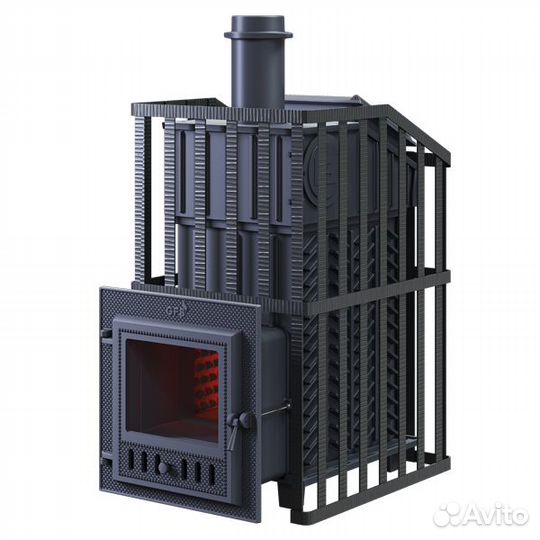 Чугунная печь для бани GFS зк 18 (М) Ураган