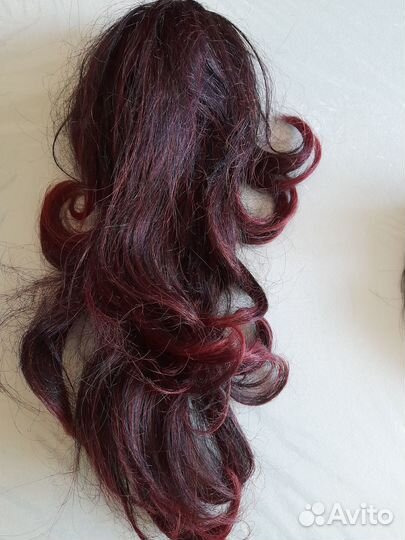 Хвост шиньон на крабе 3 вида