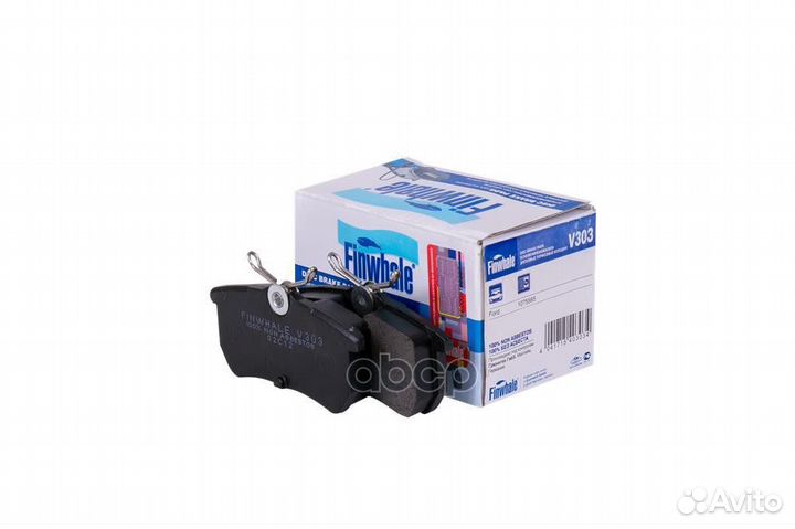 Колодки тормозные ford focus 9805/fiesta 12- з