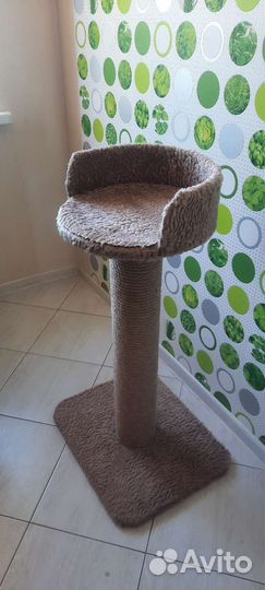 Когтеточка с лежанкой