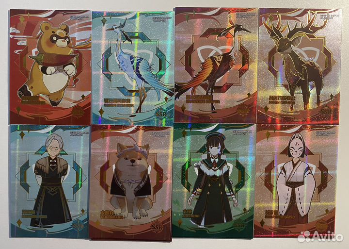 Карточки Геншин/Genshin impact