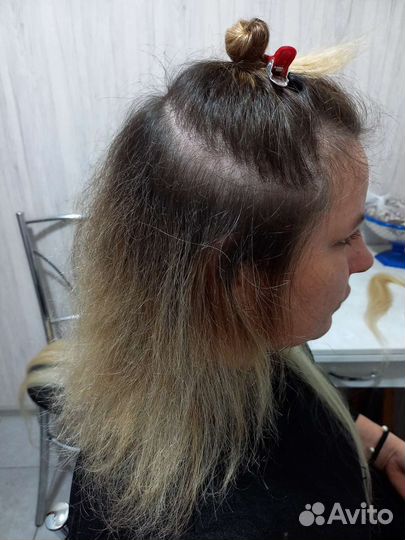 Наращивание волос,капсуляция,коррекция,снятие