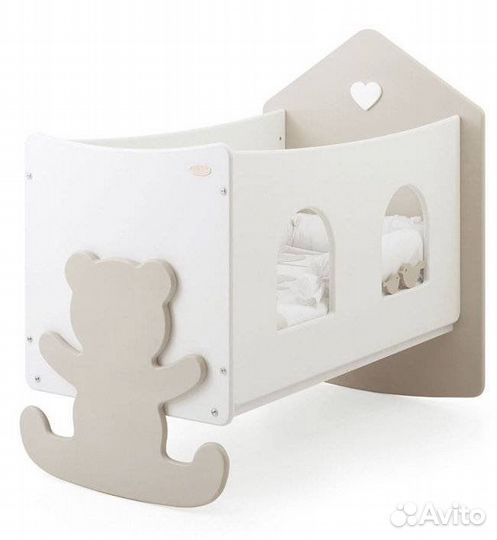 Италия Детская кроватка Baby Expert Casetta до3х