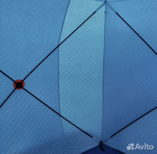 Палатка зимняя утеплённая куб
