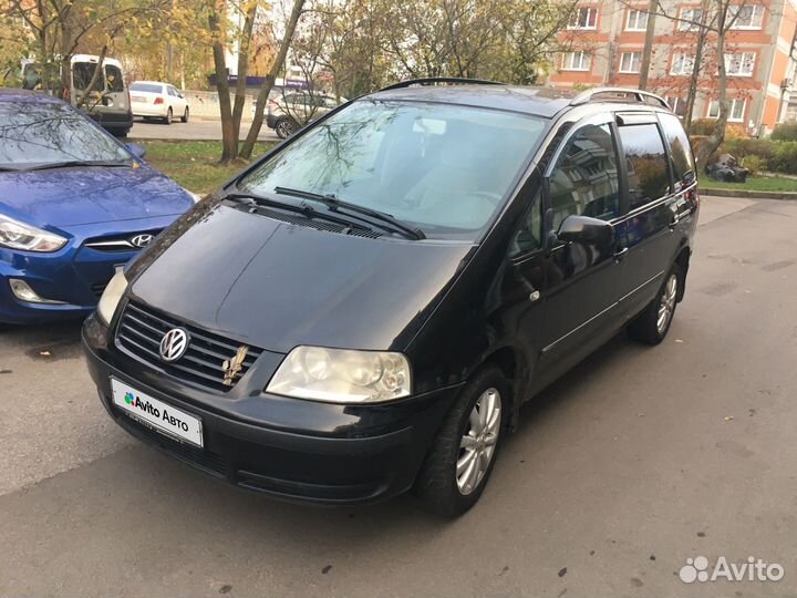 Volkswagen Sharan 1.9 AT, 2002, 336 000 км