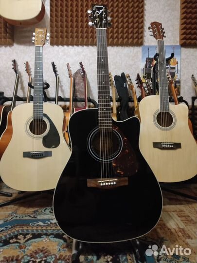 Гитара эл/акустика Yamaha FX370 C BL/ обмен