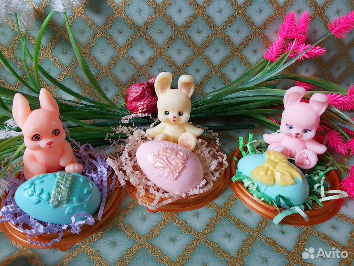 Сувенирное мыло ручной работы к Пасхе