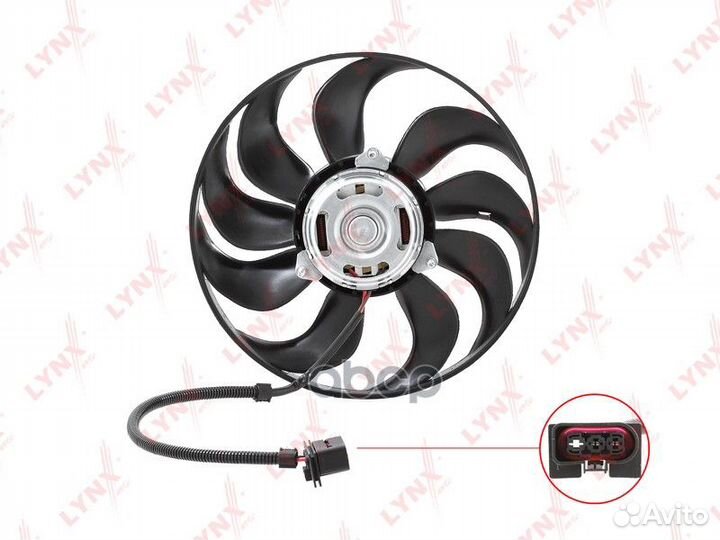 RF-1106 Вентилятор радиатора lynxauto RF-1106 L