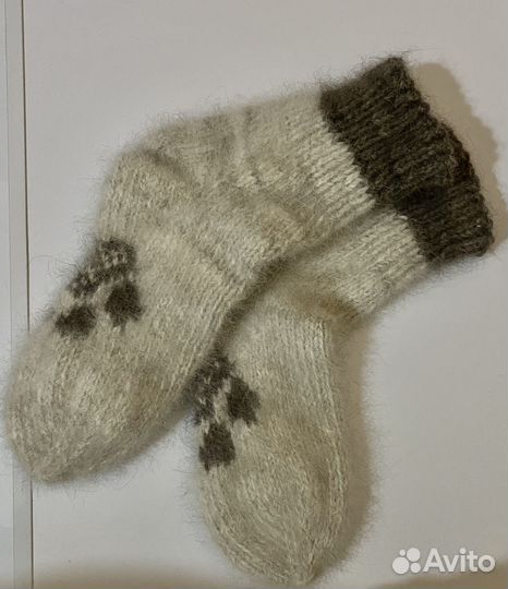 Носки из собачьей шерсти