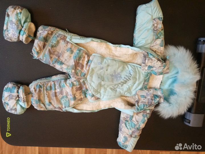 Зимний комбинезон трансформер Батик