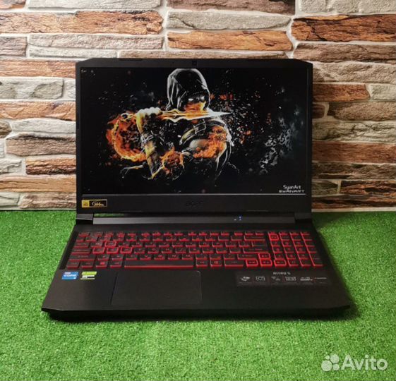 Игровой ноутбук Acer 144Герц i5 11го/RTX 3050