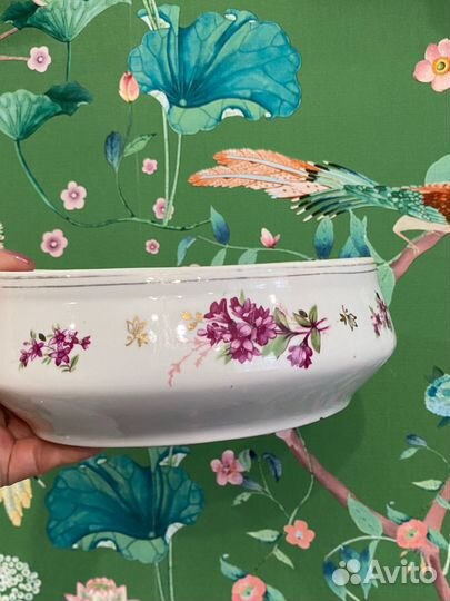 Фарфор Дулево 1958 г Гвоздика посуда СССР